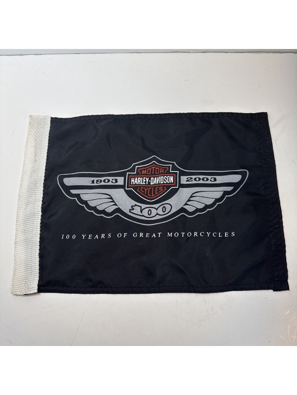 Harley Davidson 100th Anniversary Tour Pak Mount Flag #94837-02 No Pole